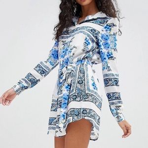 ASOS Parisian Printed Shirt Dress